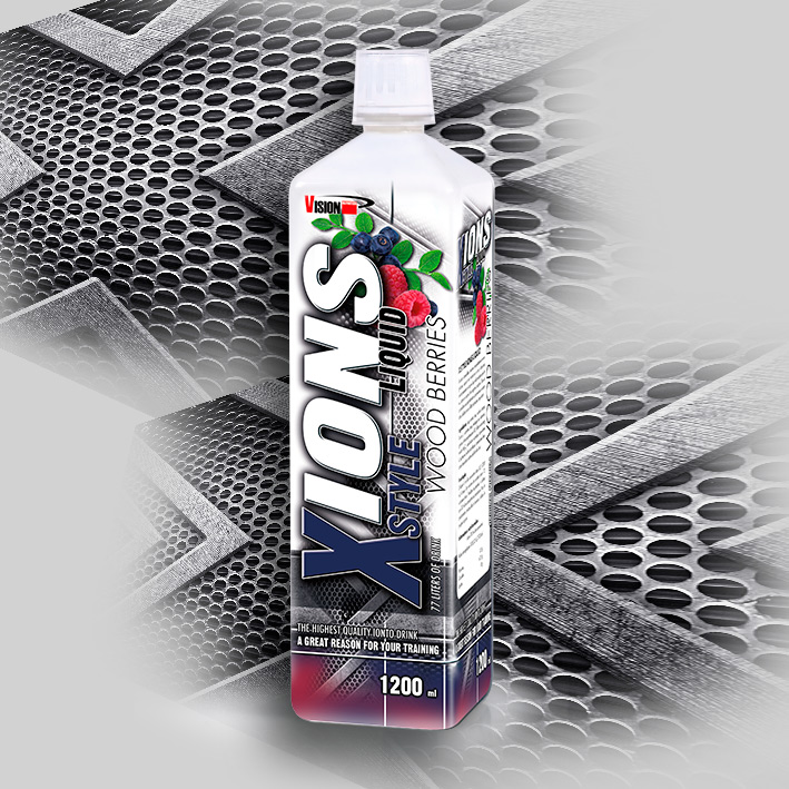 X-Style IONS liquid lesní plody (1200 ml)