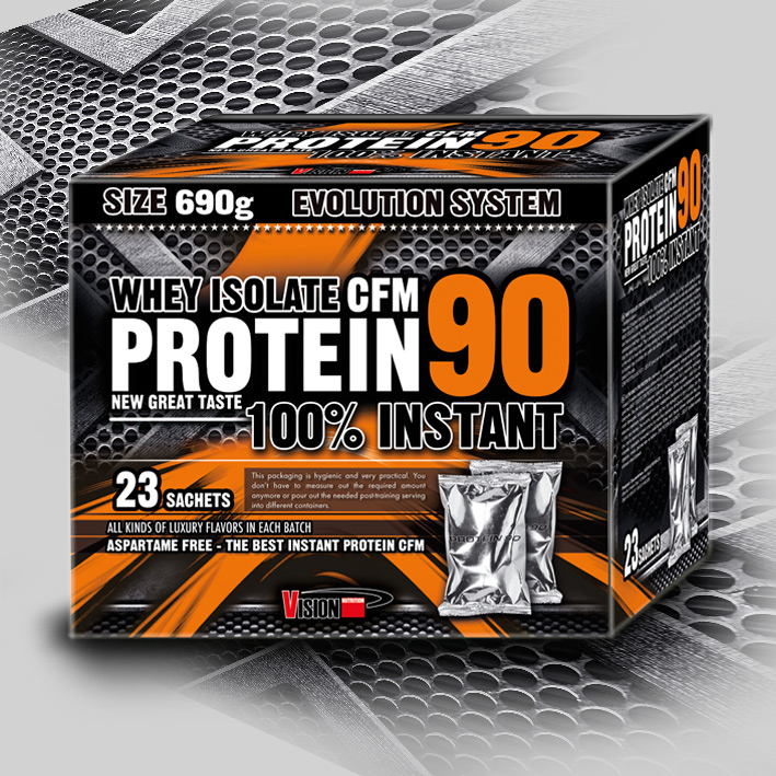 WHEY ISOLATE CFM PROTEIN 90 690 g (23 sachets)